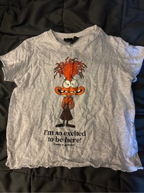 Pixar inside out 2 Cakeworthy anxiety crop top